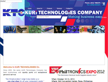 Tablet Screenshot of kuritechnology.com